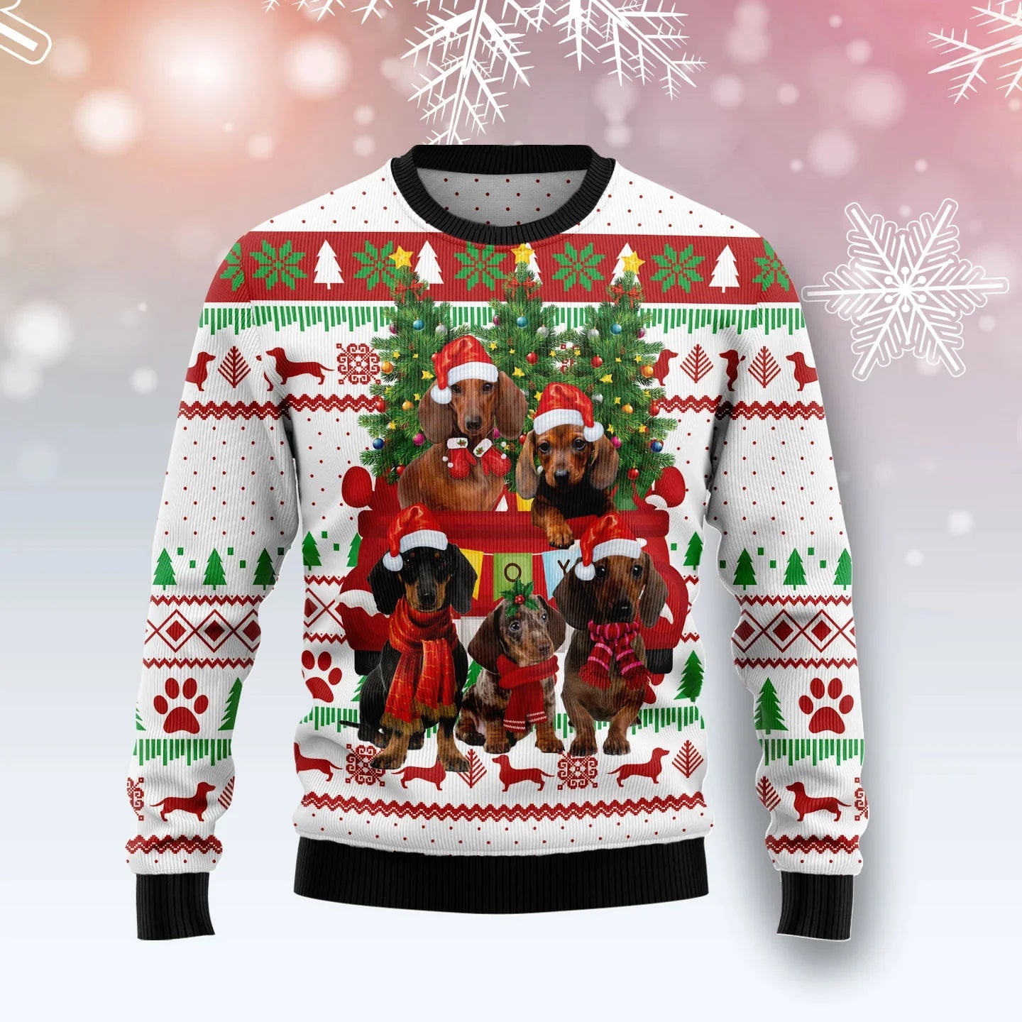 Dragon in some Christmas Spirit Pattern 3D Printed Mens Ugly Christmas Sweater Winter Unisex Casual Warm Knitwear Pullover MY45