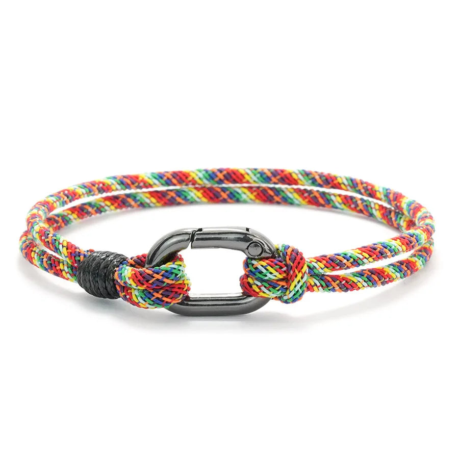 Noter Stylish Rope Bracelet Men 9 Colors Grade A 3mm Thin Milan String Charm Braslet Meditation Prayer Healing Braclet Pulseria