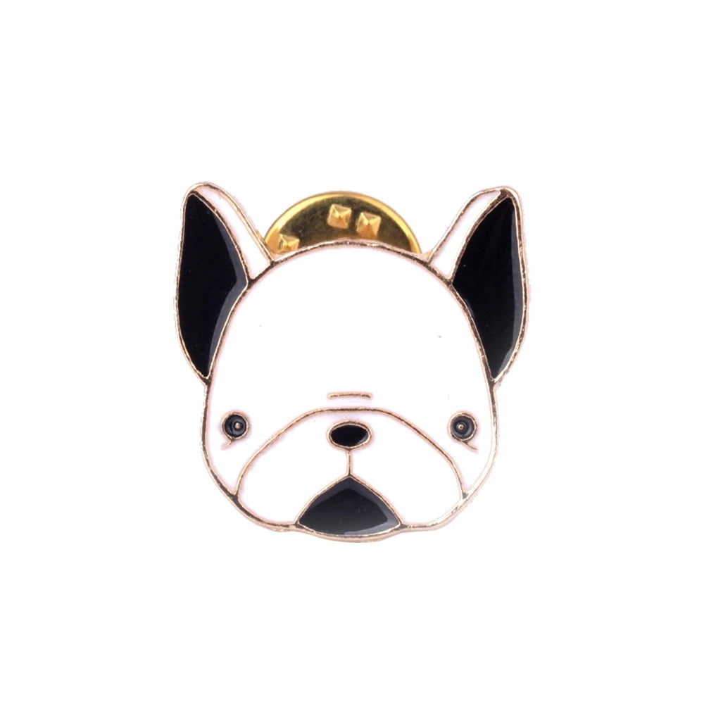 Pet Dog Lover Collection Brooch Cute Corgi German Shepherd Golden Retriever Dog Enamel Pins Women Men Lapel Pin Badges Jewelry
