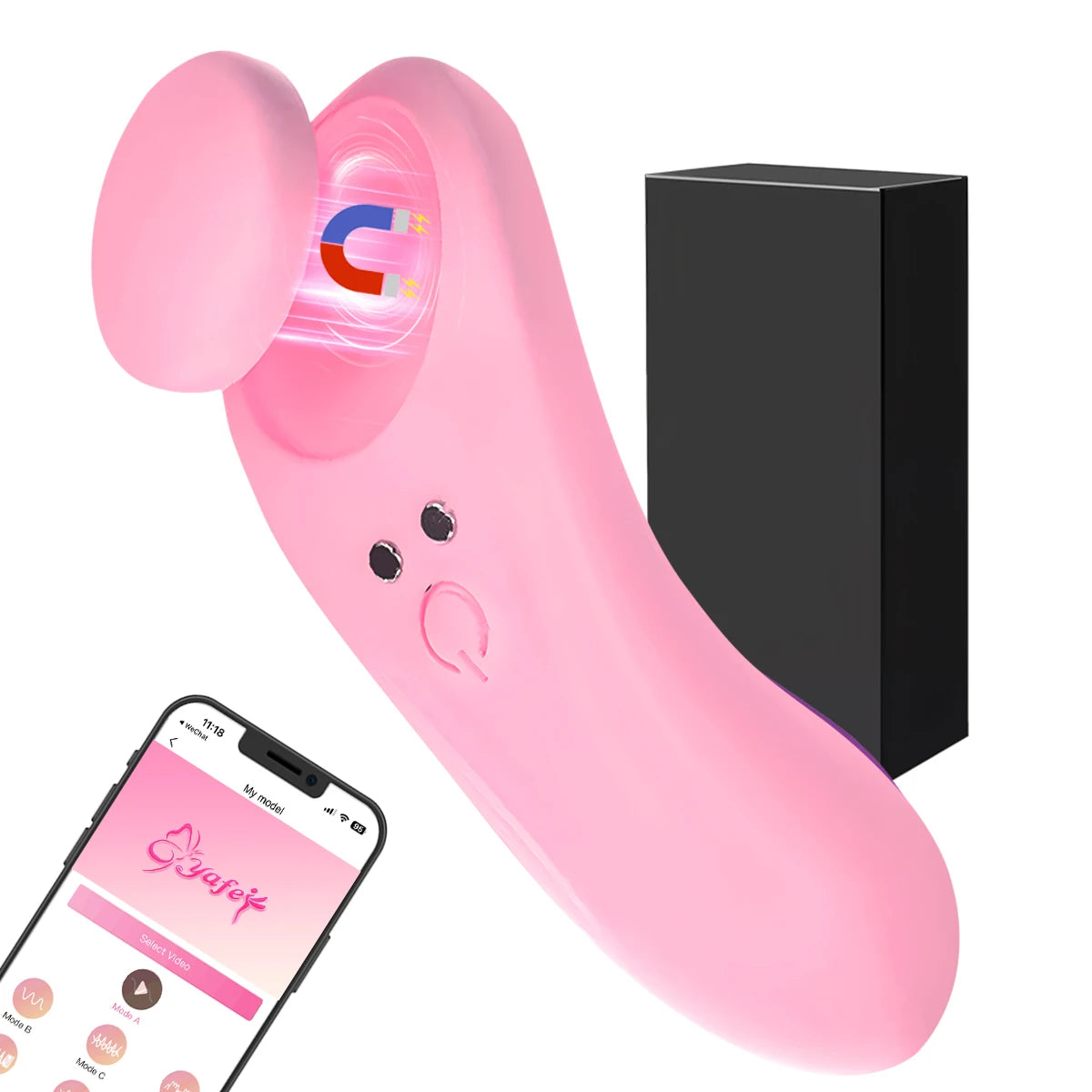 Wearable Egg Vibrator for Women Bluetooth APP Control Clit Stimulator