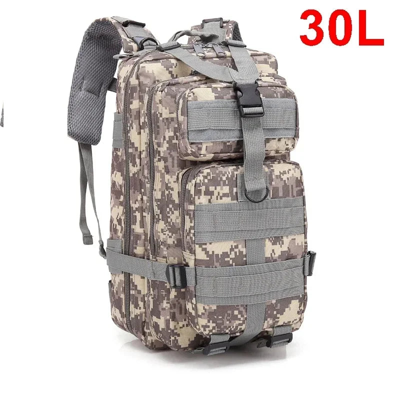 30/50L Tactical Backpacks For Man Hking Outdoor Survival  Bags 3P Assault Pack EDC Molle Pack For Trekking Hunting Bag