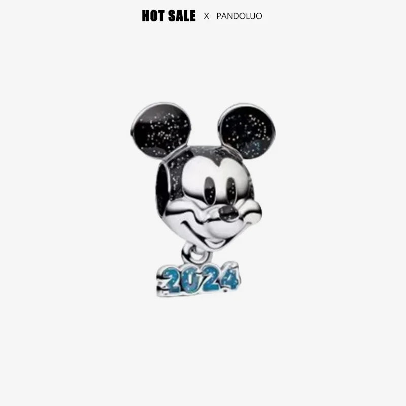 NEW in Charm Disney Cheshire Cat Charm beads Suitable for Original Women Stitch Bracelet Necklace Pendant Jewelry Holiday gifts