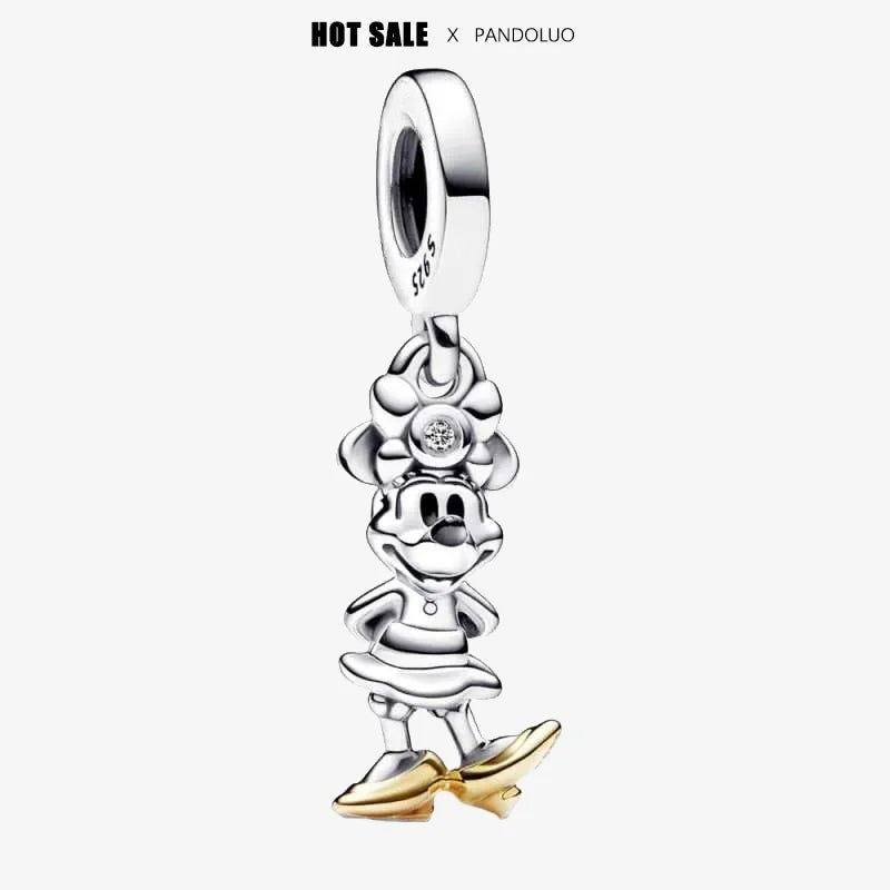 NEW in Charm Disney Cheshire Cat Charm beads Suitable for Original Women Stitch Bracelet Necklace Pendant Jewelry Holiday gifts