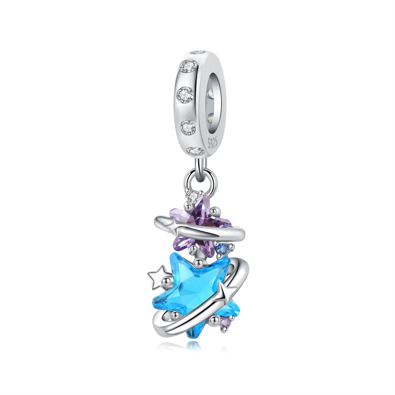 PANPOKI 925 Sterling Silver Switchable Book Pendant Beads Original Pendants Bracelet Charm Jewelry Party DIY Trendy Gifts