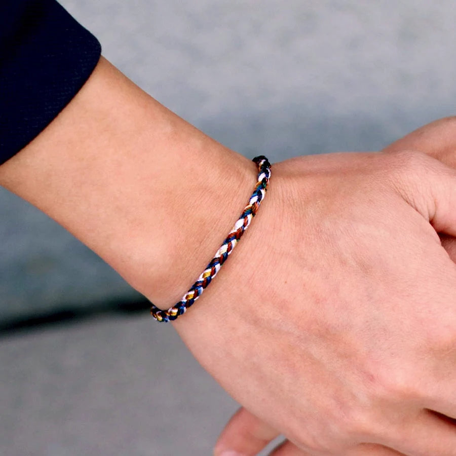 5 Colors Grade A Ruyi Dragon Scale Rope Bracelet Unisex Handmade Braided Ethnic Lucky String Braslet Bangle Friendship Braclet