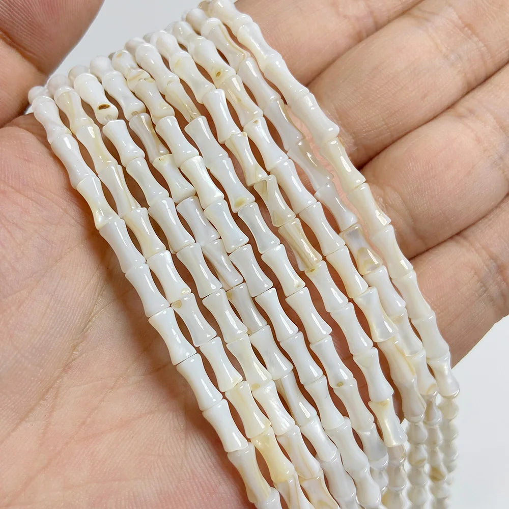 100% Natural Shell Beads White Mother Of Pearl Heart Oval Star Butterfly Irregular Shape Charms Bead For Jewelry Making DIY 15"