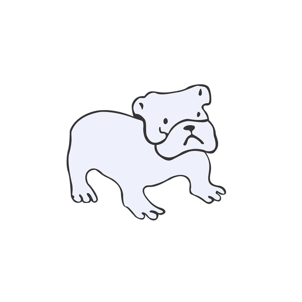 Pet Dog Lover Collection Brooch Cute Corgi German Shepherd Golden Retriever Dog Enamel Pins Women Men Lapel Pin Badges Jewelry