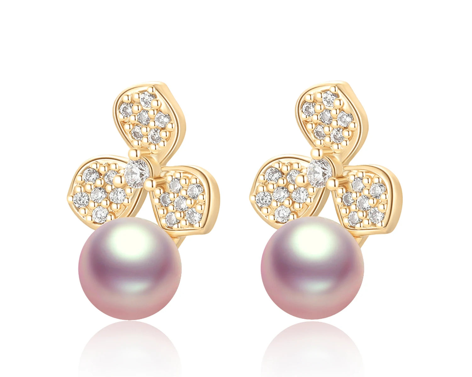 OXTAO 1Pair Fashion  Women Stud Earrings Crystal Ear Climbers / Crawlers Clear Rhinestone Earring For Women Party Jewelry Gift