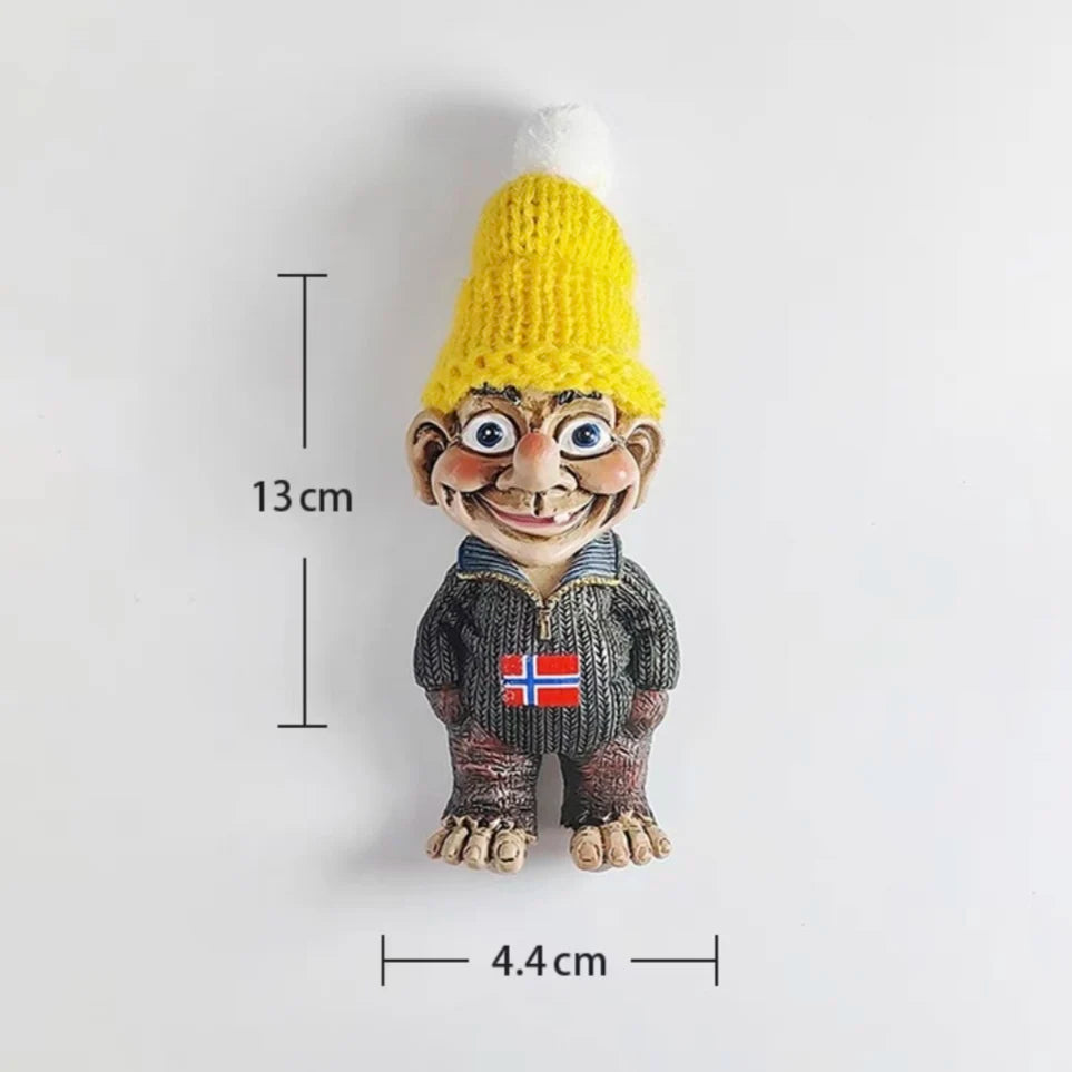 Europe Norway 3D Fridge Magnets Tourism Souvenir Refrigerator Magnets Sticker Collection Handicraft Decoration Articles
