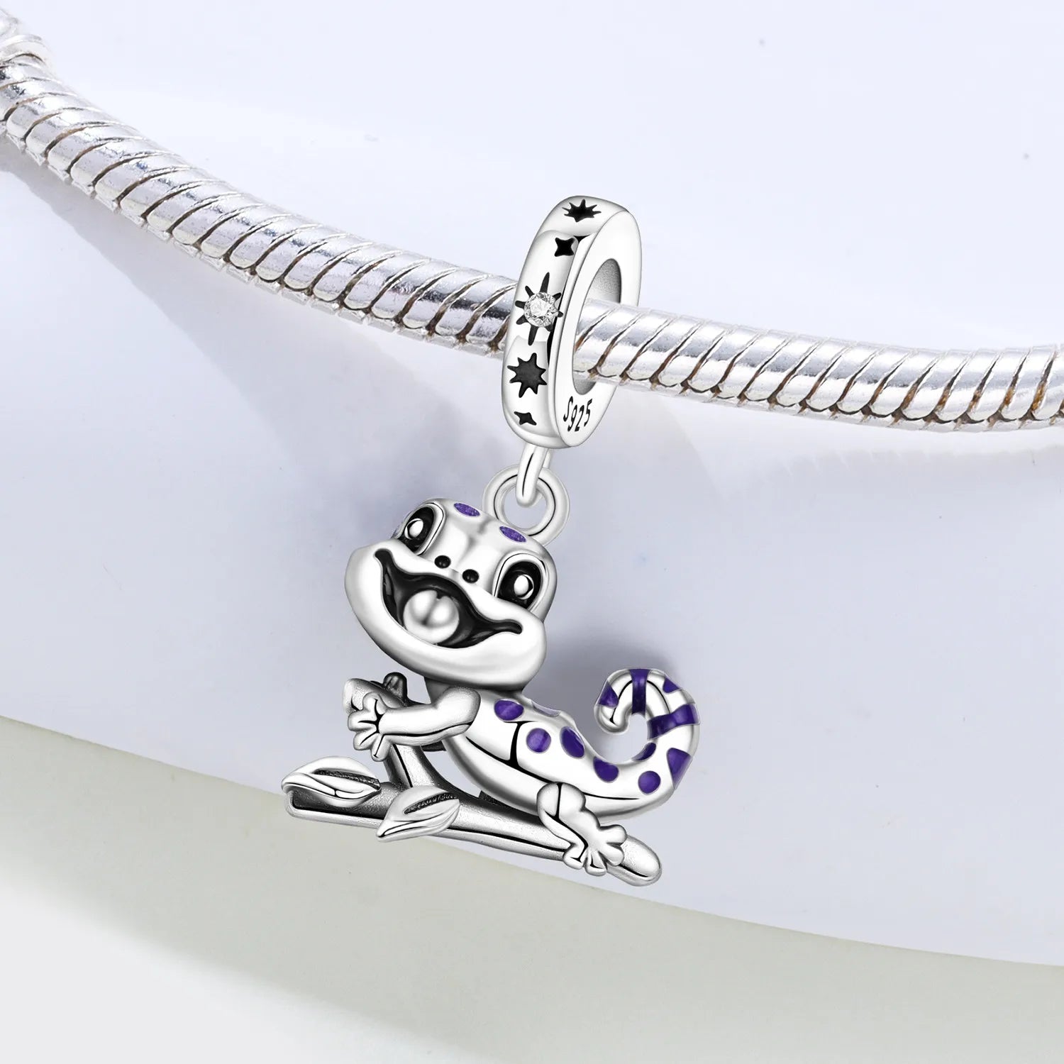 PANPOKI 925 Sterling Silver Variable Temperature Animal Beads Original Pendants Bracelet Charm Jewelry Party DIY Trendy Gifts