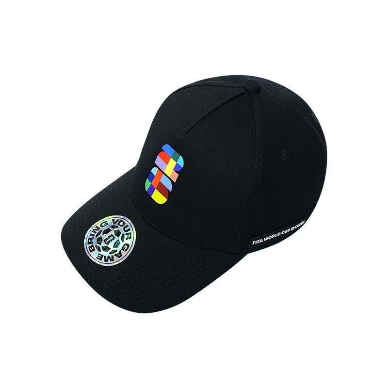 FIFA 2026 World Cup Denim Baseball Cap Bucket Hat Large Head Circumference Sun Protection Face Slimming Unisex Sports Hat