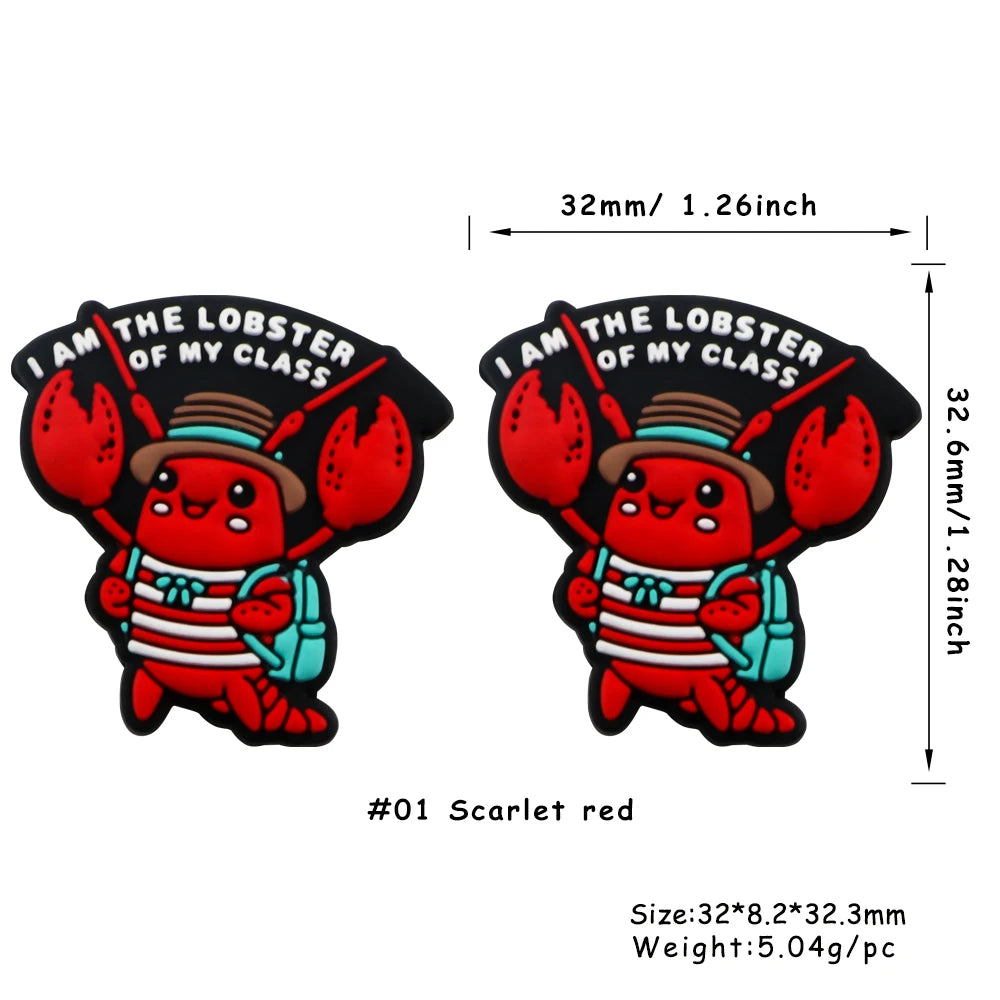 Lot de 5 ou 10 perles en silicone stéréoscopiques en forme de pingouin et de singe pour la fabrication de porte-clés et de bracelets faits à la main