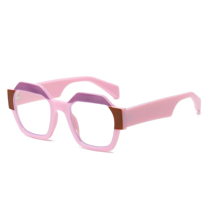 Oversized Square Sunglasses Women Personality Simple 2025 Polygon Eyewear Women Fashion Retro Glasses Women Gafas De Sol Mujer