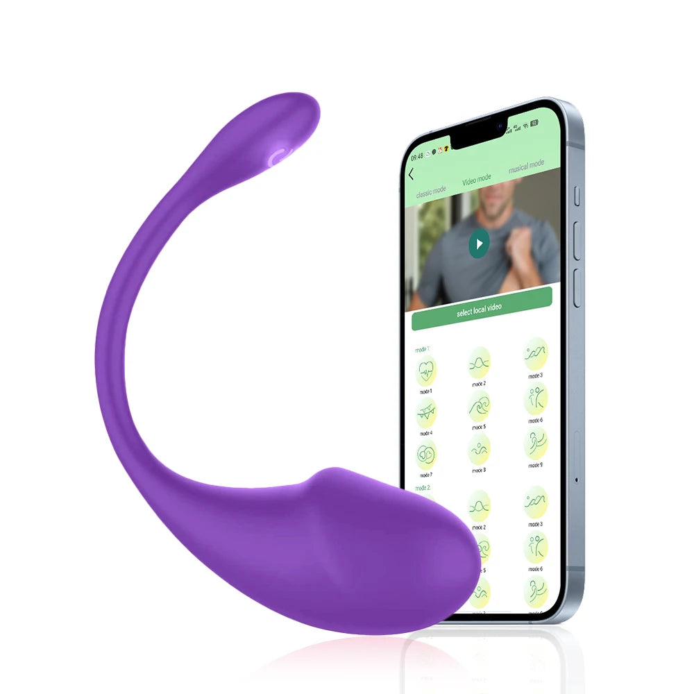 APP Remote Control Vibrator Clitoral G Spot Stimulator Wearable Anal Massager Vibrating Egg Female Panties Sex Toys for Adults ﻿