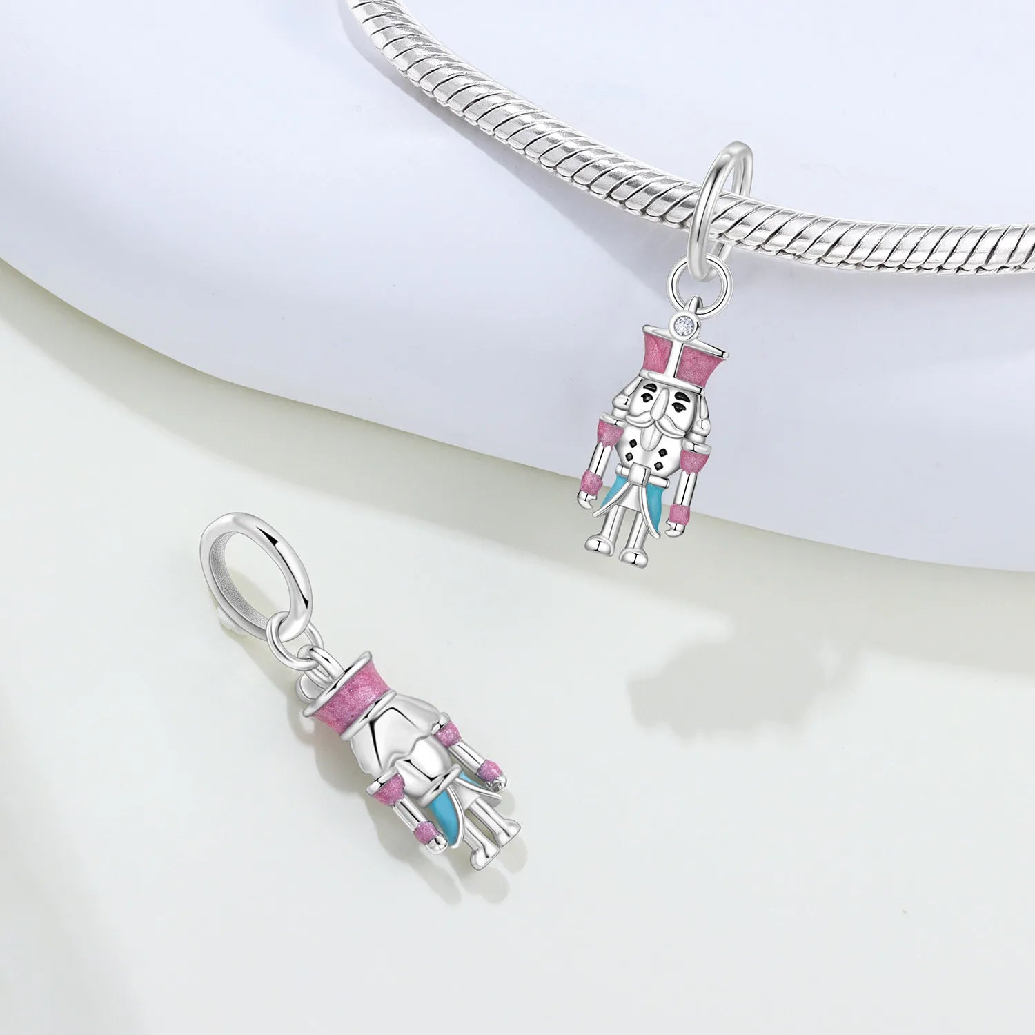 PANPOKI 925 Sterling Silver Fairy Tale Characters Beads Original Pendants Bracelet Charm Jewelry Party DIY Trendy Gifts