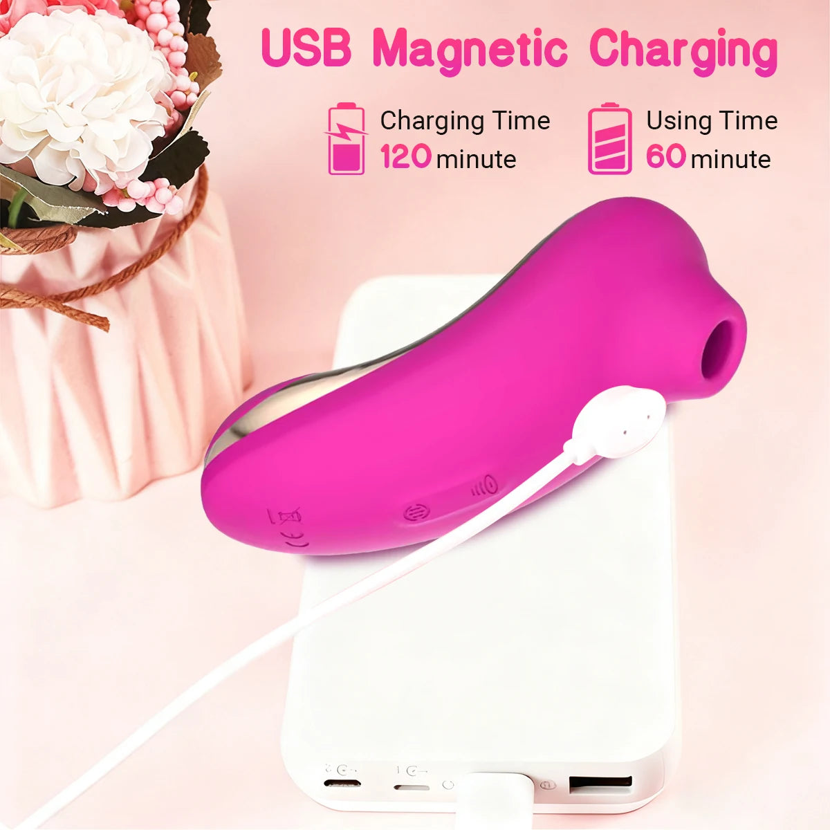 16 modes de vibration par succion, stimulateur clitoridien et mamelons, masturbateur oral à vide, sextoy pour adultes, sextoys à souffler