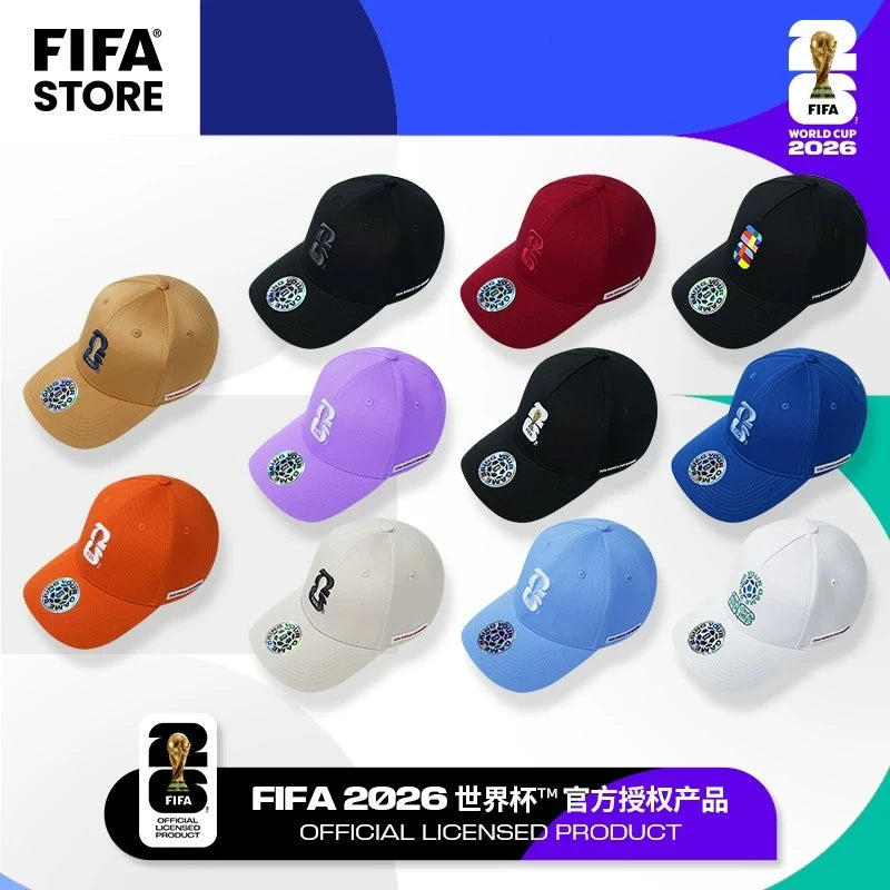FIFA 2026 World Cup Denim Baseball Cap Bucket Hat Large Head Circumference Sun Protection Face Slimming Unisex Sports Hat