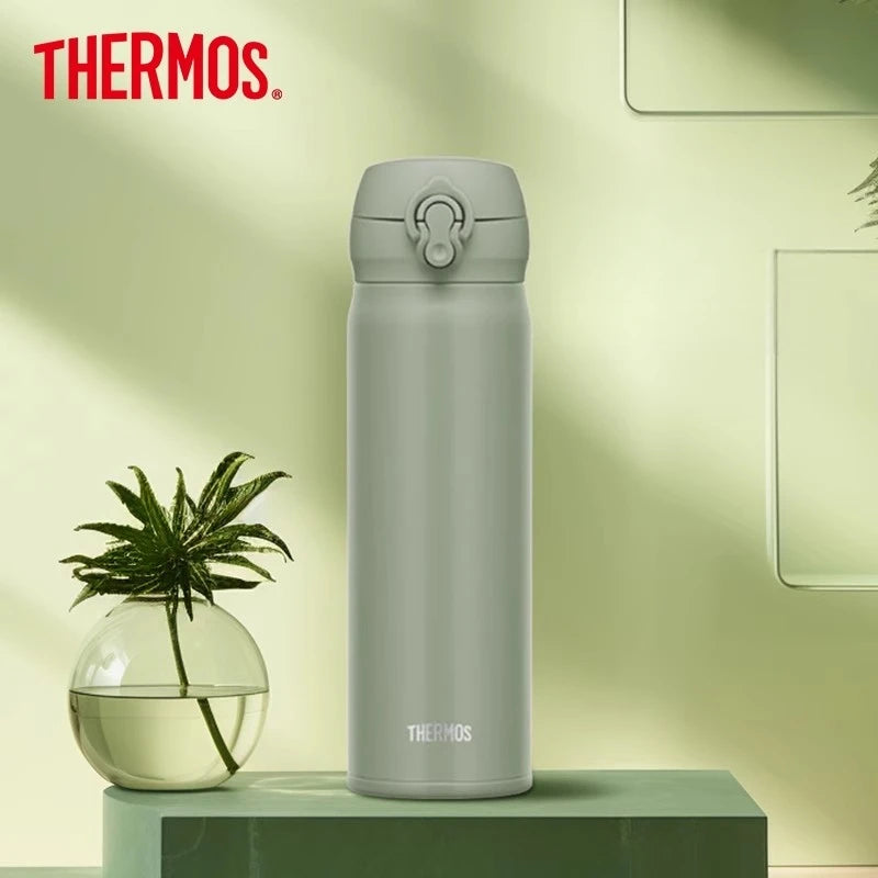 THERMOS Bottle 350/500ml Thermal Mug Stainless Steel Vacuum Flasks,6 H Keep Hot Cold, Leakproof Coffee for Office Outdoor Travel