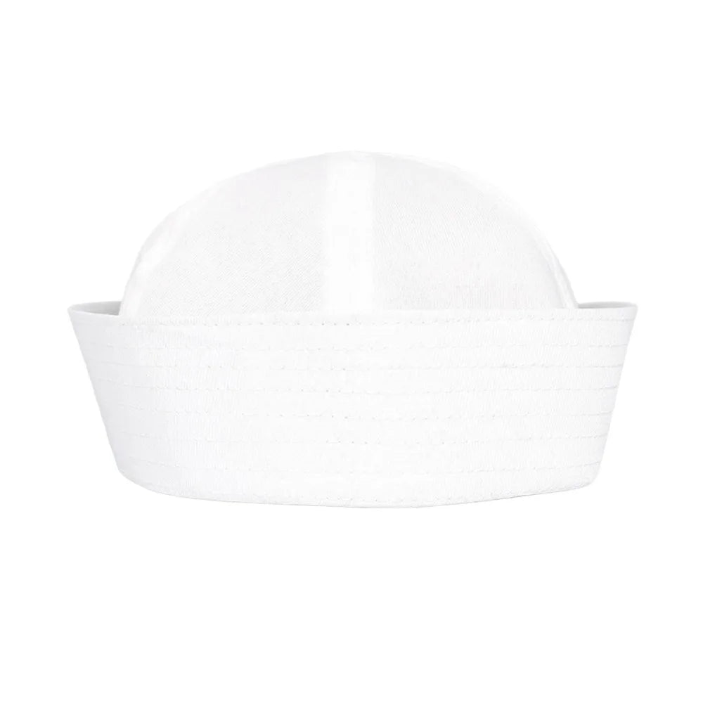 New Cotton Sailor Hat Soft Solid Color Beret Brimless Marine Cap Party