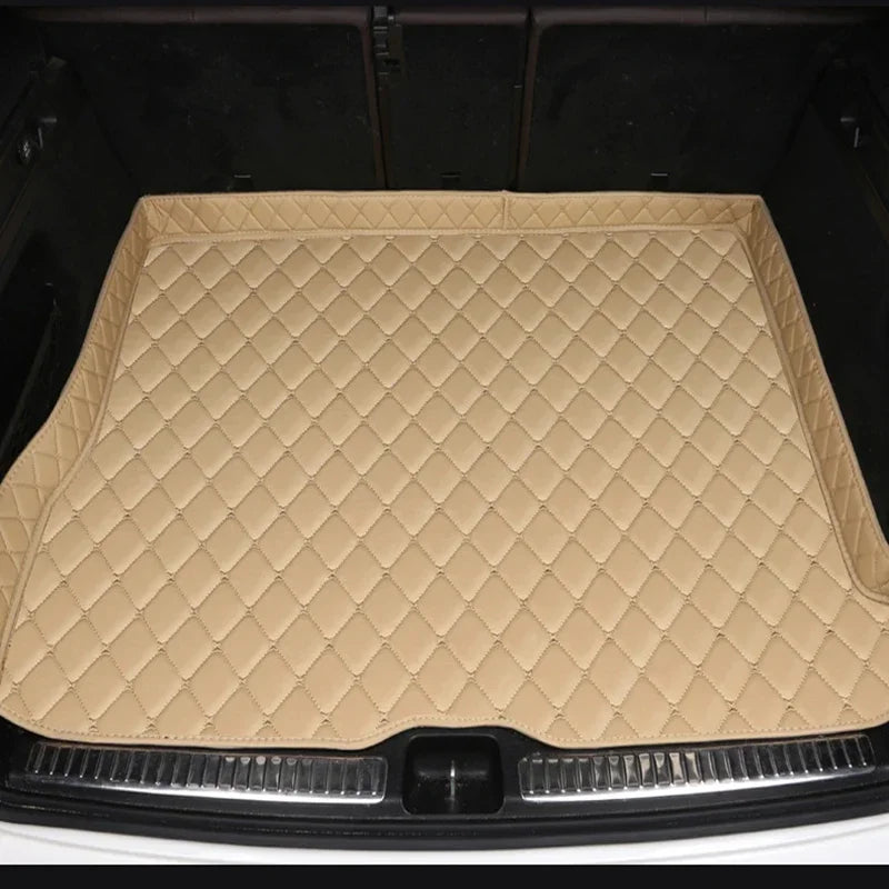 High Quality Artificial Leather Car Trunk Mat for Mercedes W223 S Class W221 W222 C217 SLK Class Car Accessories Carpet