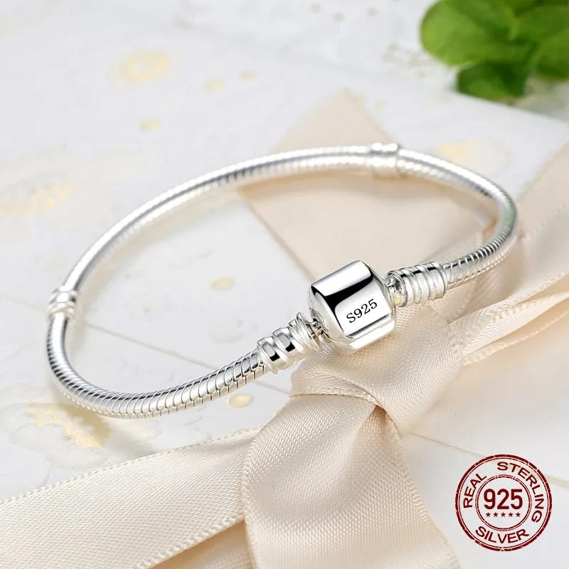 Handmade Original Fine Sterling Silver Charm Bracelet