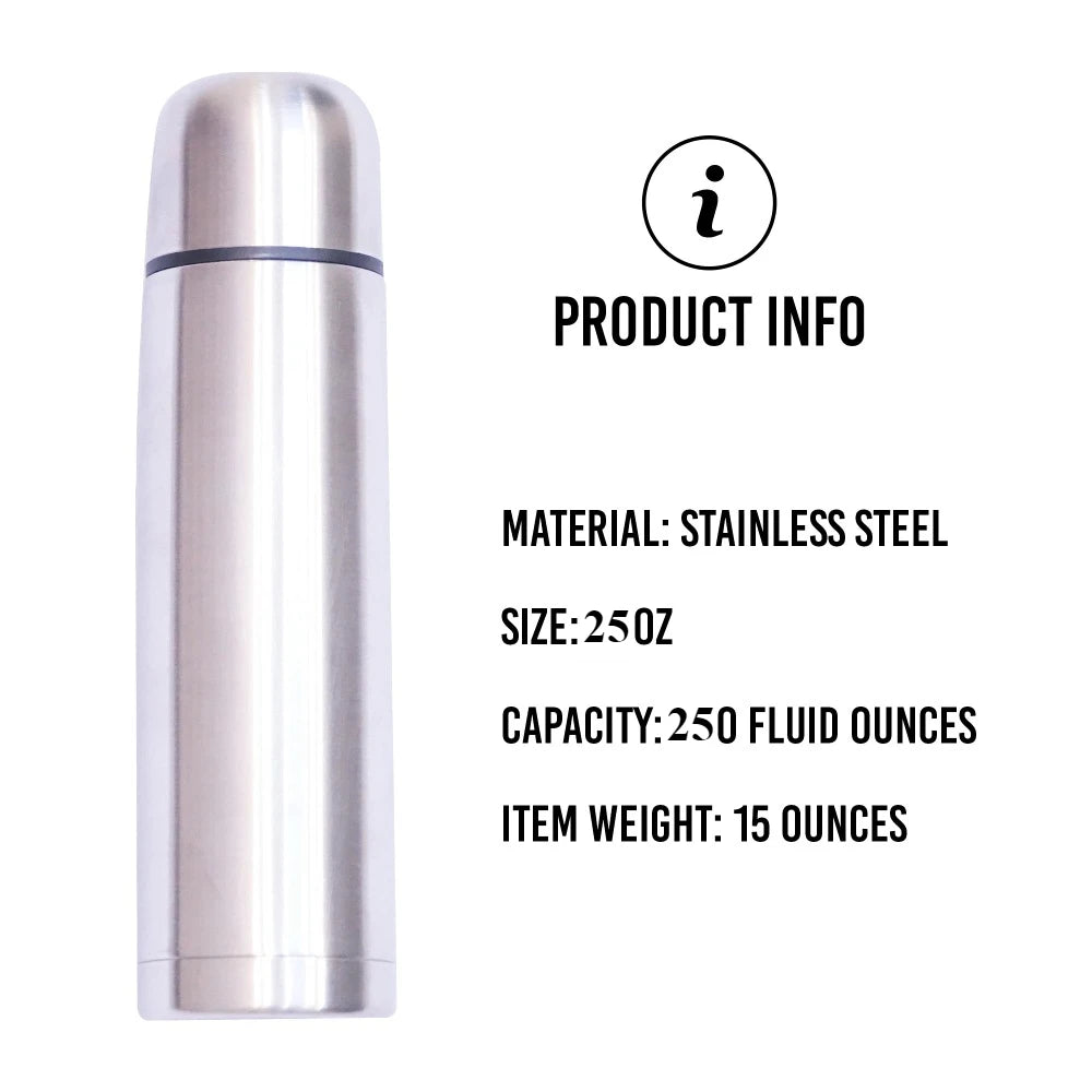 Best Stainless Steel Coffee Thermos Double Wall Insulation Can Provide Hot or Cold Drinks for Hours Fits in Most Car Cup Holders