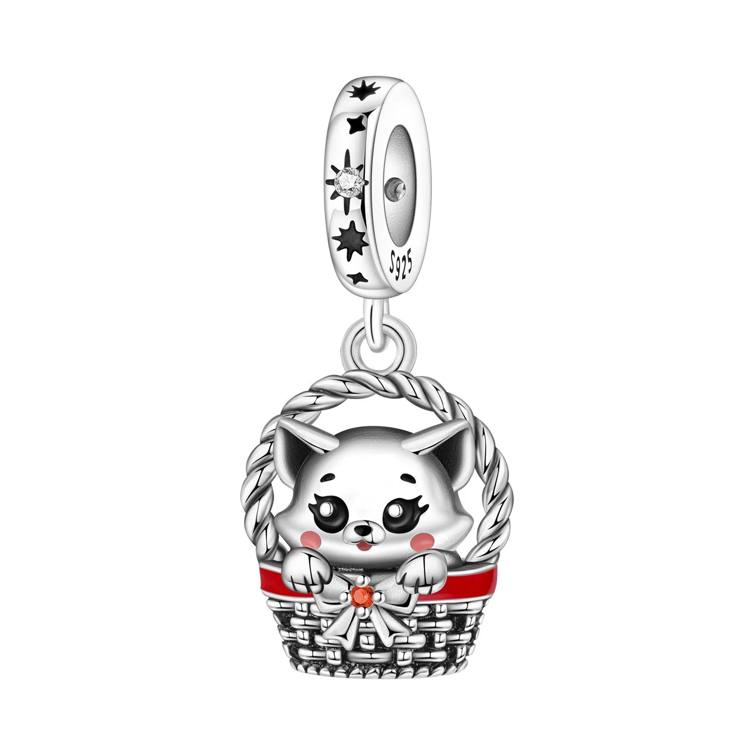 PANPOKI 925 Sterling Silver Cute Penguin Animals Pendant Beads Original Pendants Bracelet Charm Jewelry Party DIY Trendy Gifts
