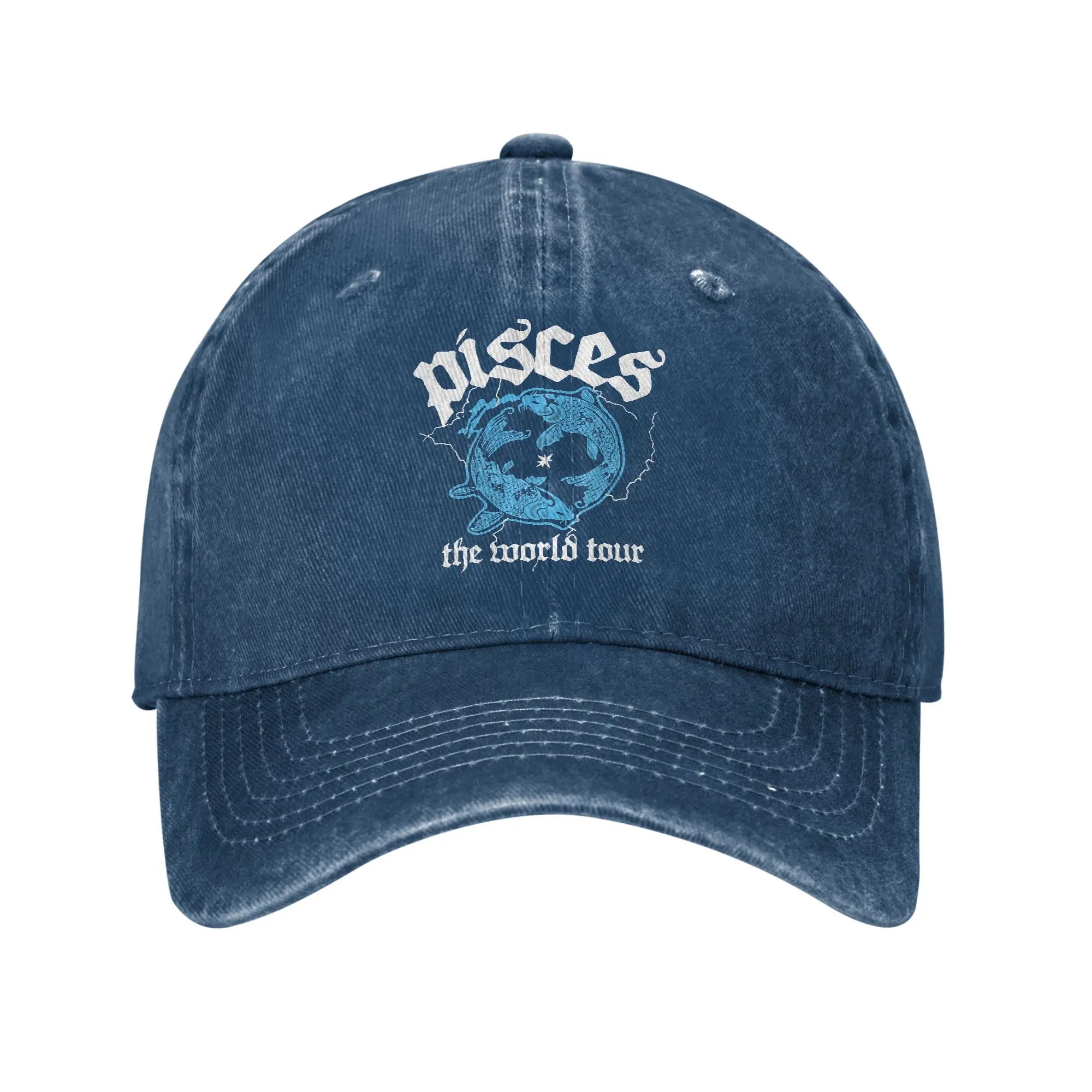 2026 James Arthur Pisces World Tour Baseball Cap Sun  Running Hippie Adjustable Washed Hip Hop Hats Men Adult Baseball Caps