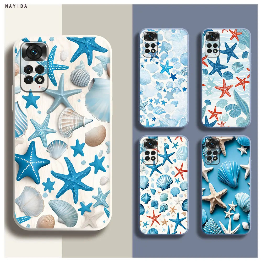 Silicone Phone Case For Redmi Note 12 11 12S Pro Plus 12c 11t 11a 4G 5G - Madeinsea©