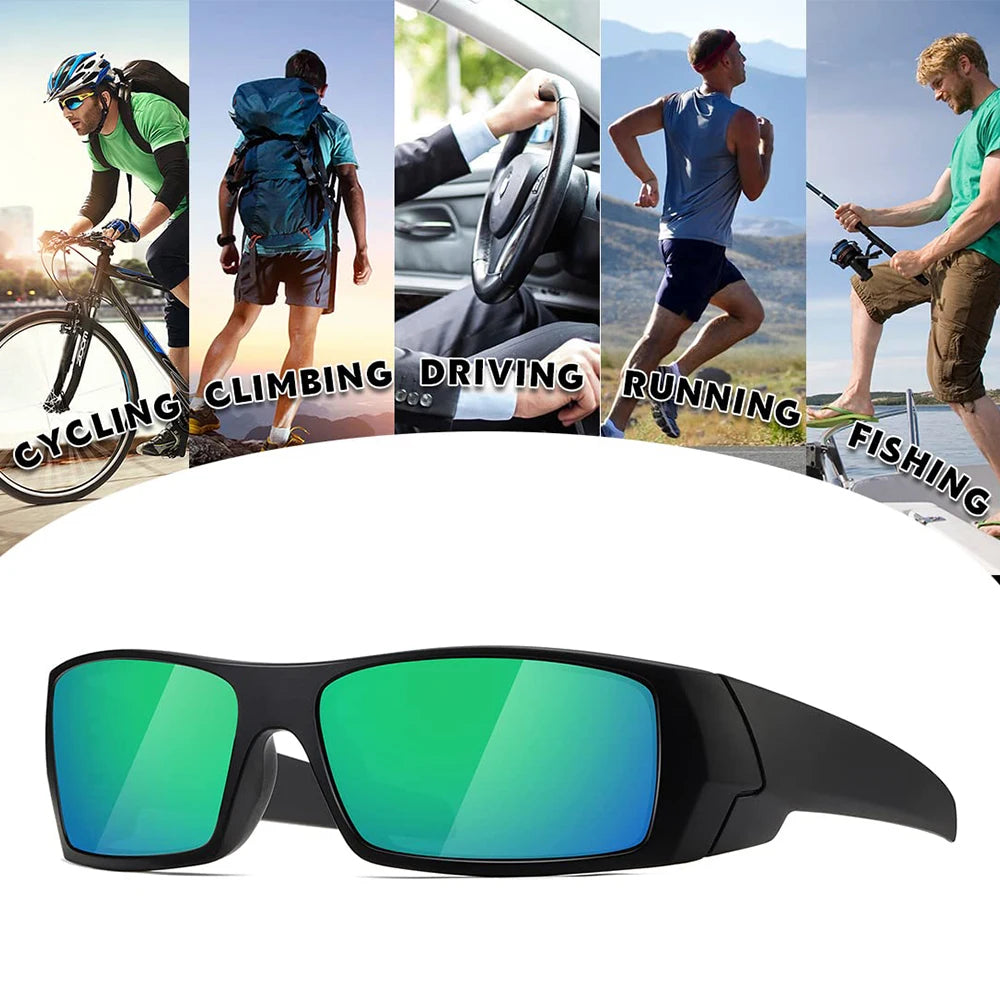 Polarisierende Herren-Sonnenbrille, modische Designer-Sonnenbrille für Herren, UV-Schutz 400