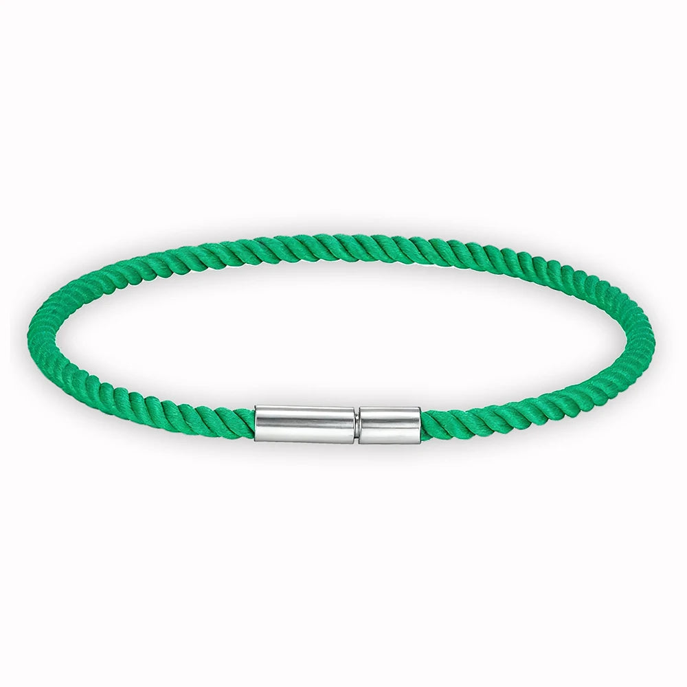 MKENDN Minimalist Grade A Rope Bracelet Men Femme Lucky Red Thread Braclet Attract  Magentic Couple Wealth Prosperity Gifts