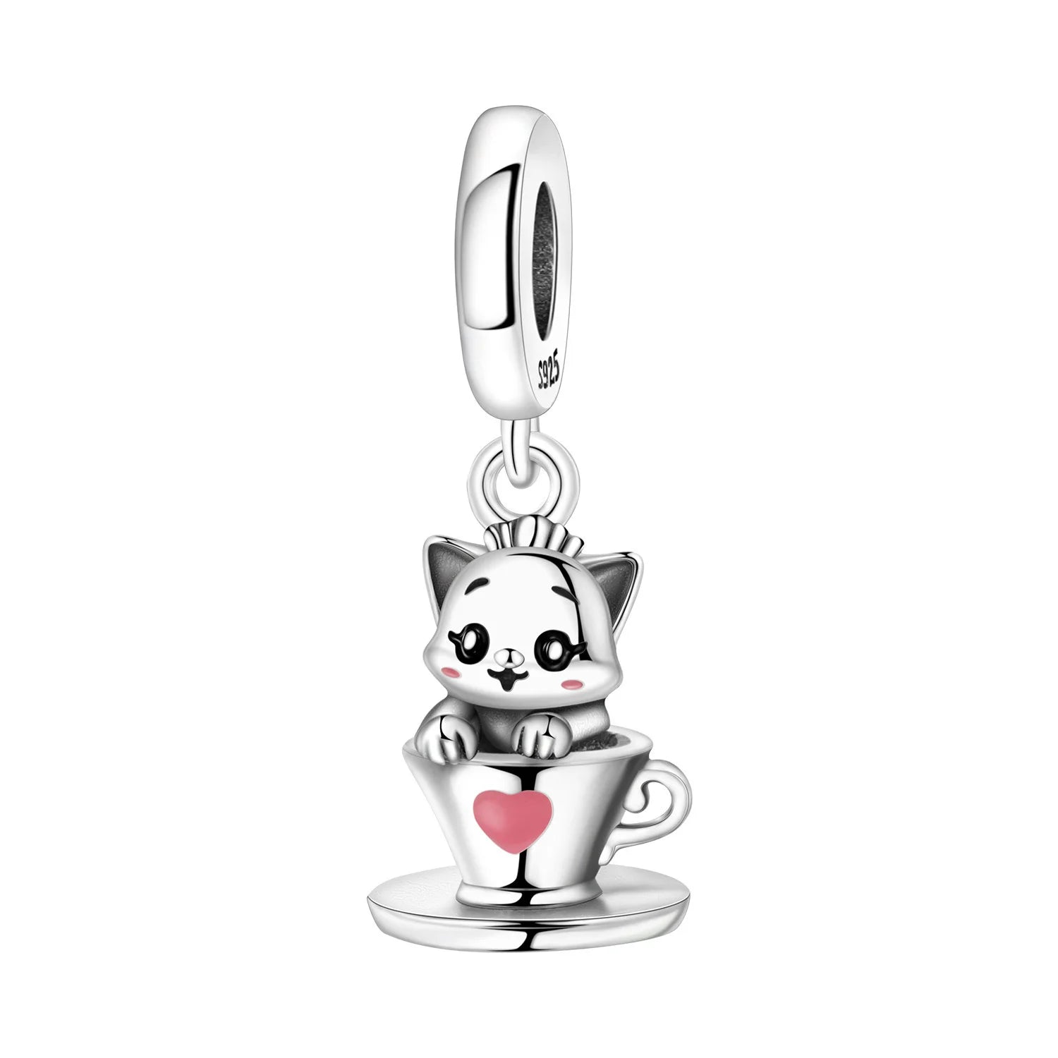 PANPOKI 925 Sterling Silver Cute Penguin Animals Pendant Beads Original Pendants Bracelet Charm Jewelry Party DIY Trendy Gifts