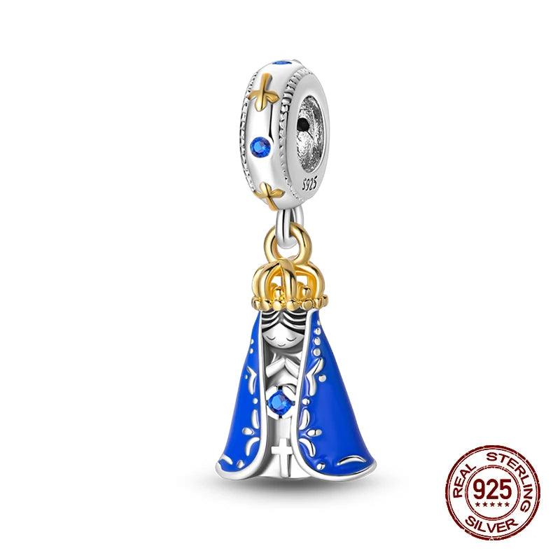 Classic 925 Sterling Silver Beads Luminous Firefly Star Chameleon Charms Pendants Fit Original Bracelet DIY Jewelry For Woman