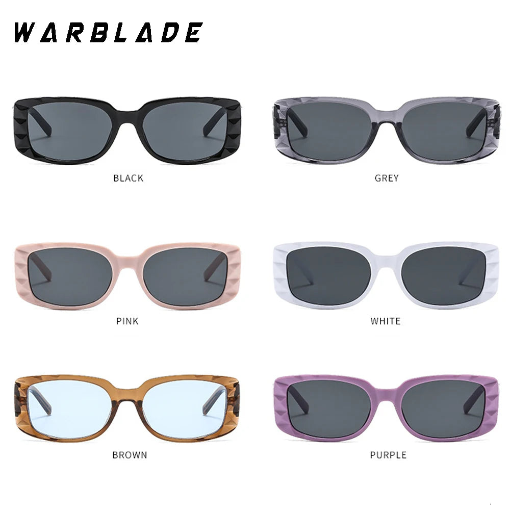 2025 luxus Marke Design Fashion Square Frauen Sonnenbrille Retro Gradienten Objektiv Männer Punk Sommer Outdoor Reise Sonnenbrille UV400