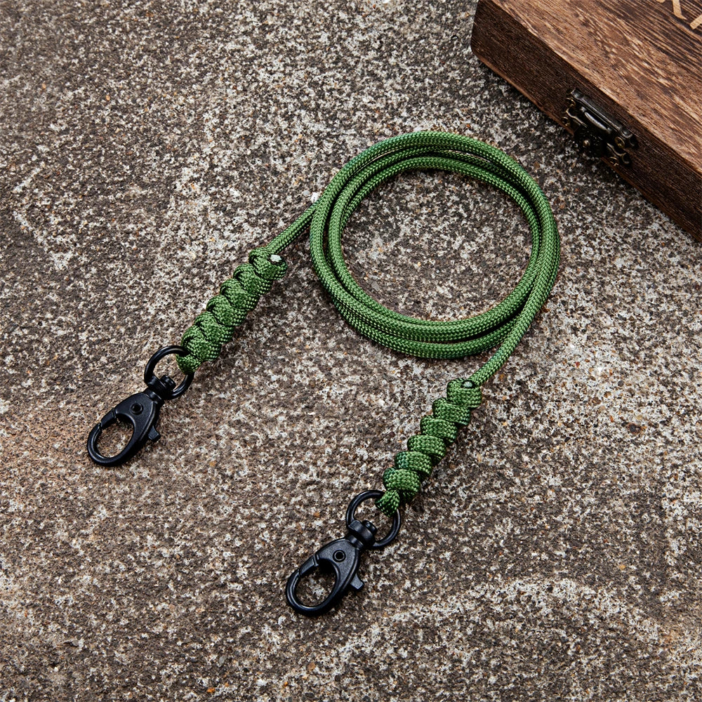 MKENDN 90cm Sunglasses Chain Men Women Glasses Mask Holder Neck Chain Outdoor Climbing Survive Paracord Eyeglasses Lanyard Strap