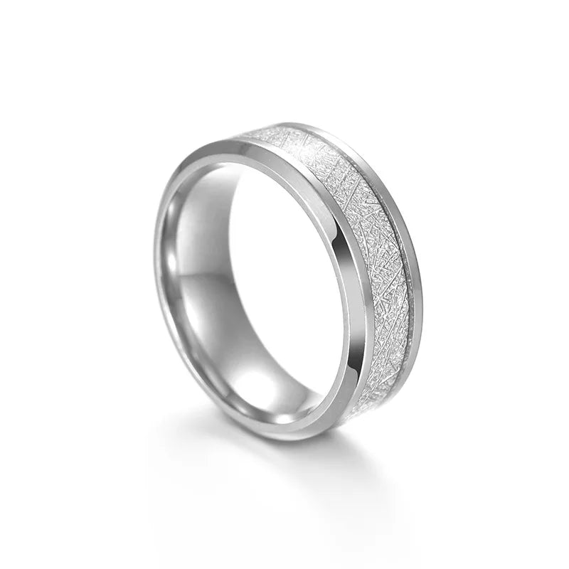 Stainless Steel Rime Ring For Men Women Gold Silver Black Color Unisex Gothic Accessories Trendy Not-fade Jewelry Unisex Gift