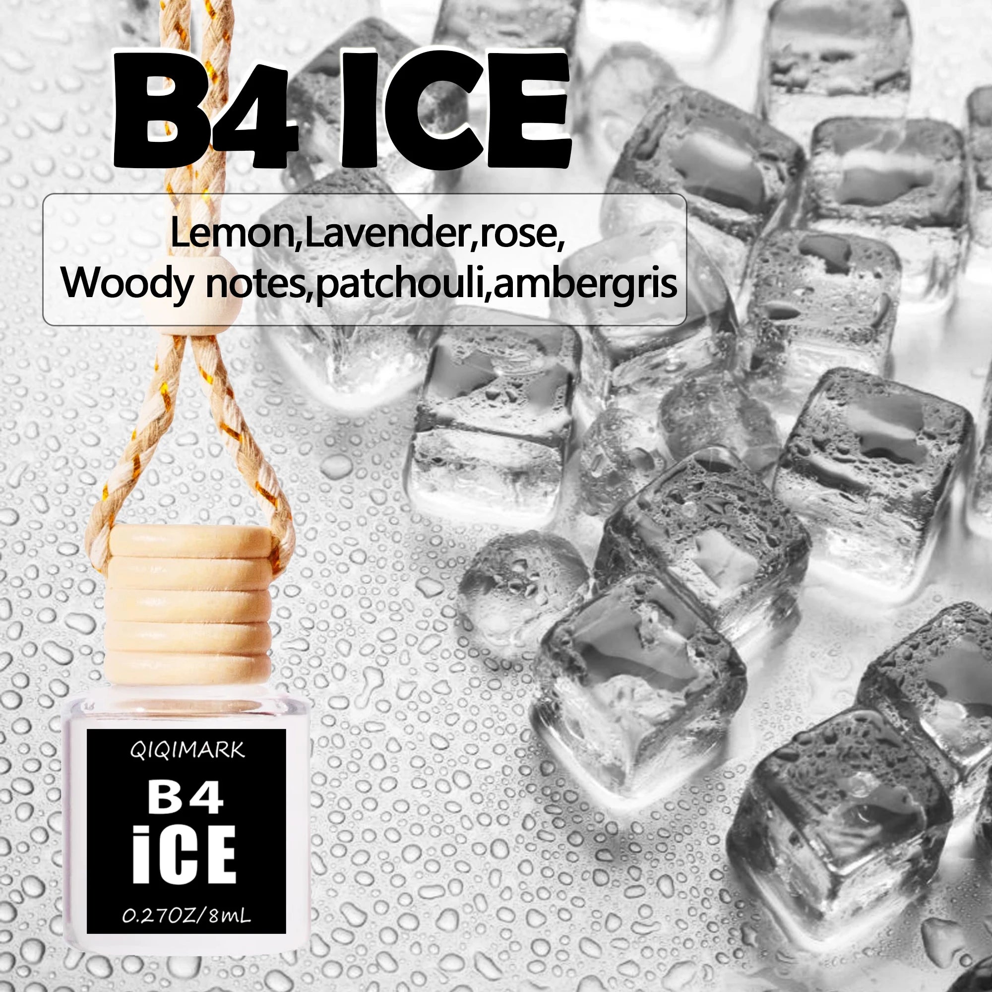 Car aromatherapy suspension car perfume bottle 1 bottle