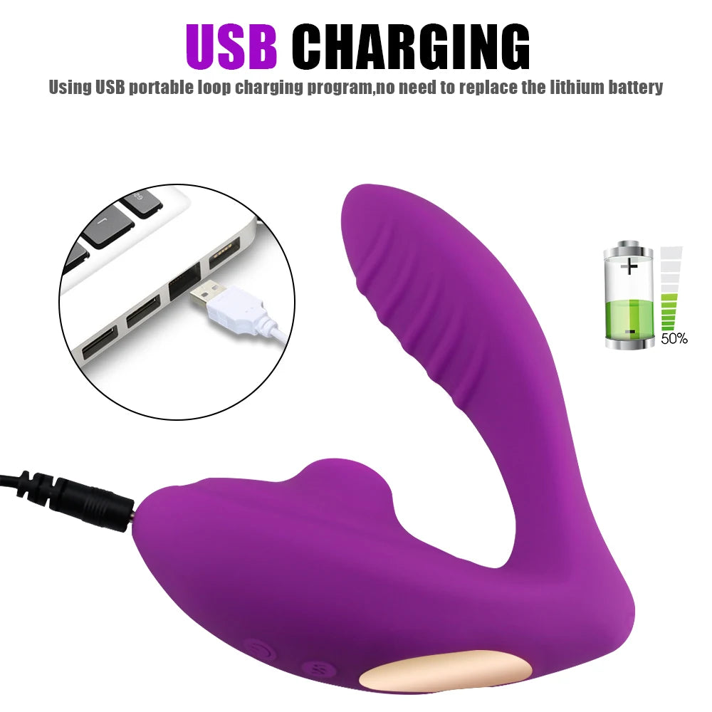 APP Bluetooth Vagina Sucking Vibrator 20 Modes Vibrating Sucker Oral Sex Suction Clitoris Stimulator Erotic Sex Toys for Women - Madeinsea©
