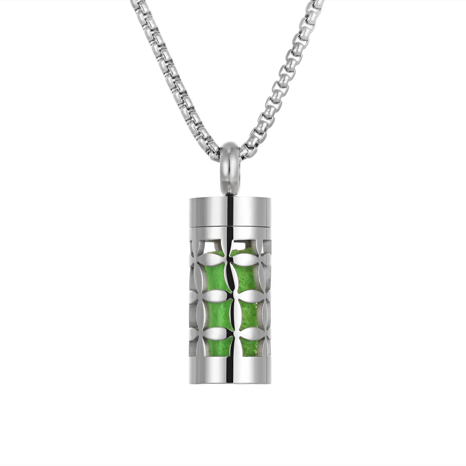 New Stainless Steel Aromatherapy Jewelry Necklaces Perfume Essential Oil Diffuser Pendant Necklace Flower Locket Aroma Necklaces