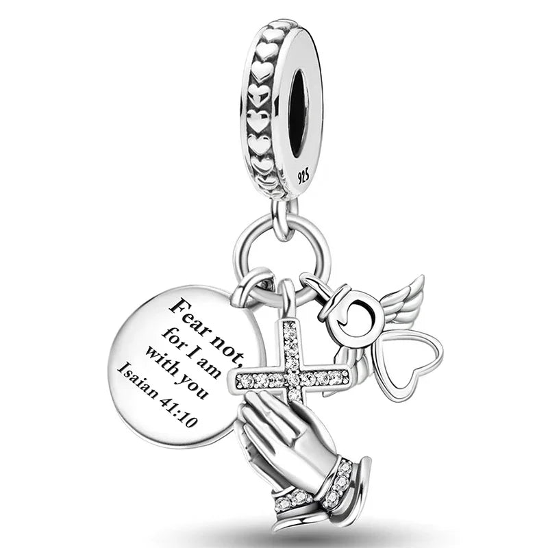 925 Sterling Silver Halloween Dark Phantom Pumpkin Devil Fit Diy Bracelet Necklace Making Gift Of High Quality Fine Jewelry