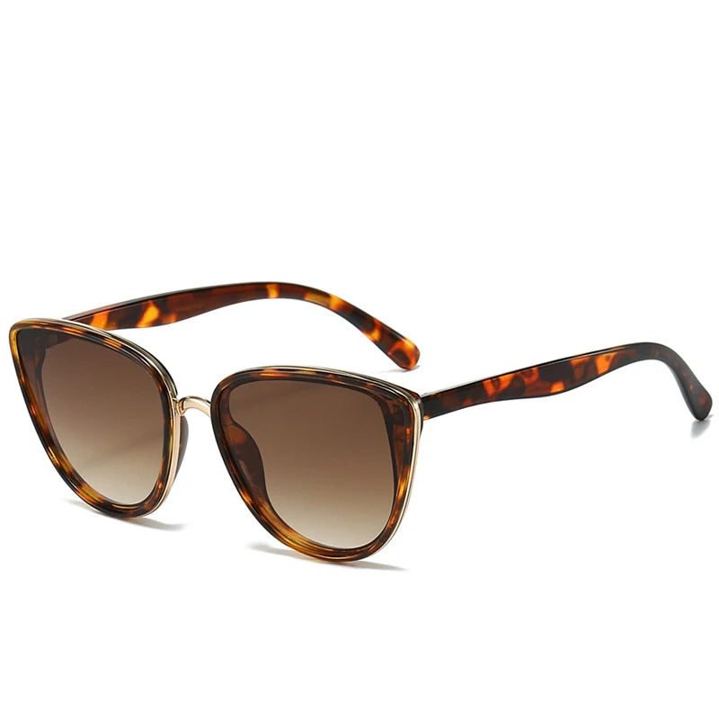 New Classic Cat Eye Women Sunglasses Vintage Luxury Brand Design Anti-glare Sun Glasses Female Fashion Driving Travelling Shades