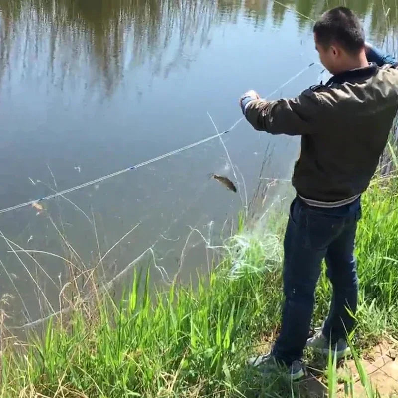 Lawaia Ein- oder Dreilagiges handgefertigtes Kiemennetz im europäischen Stil, Finnland