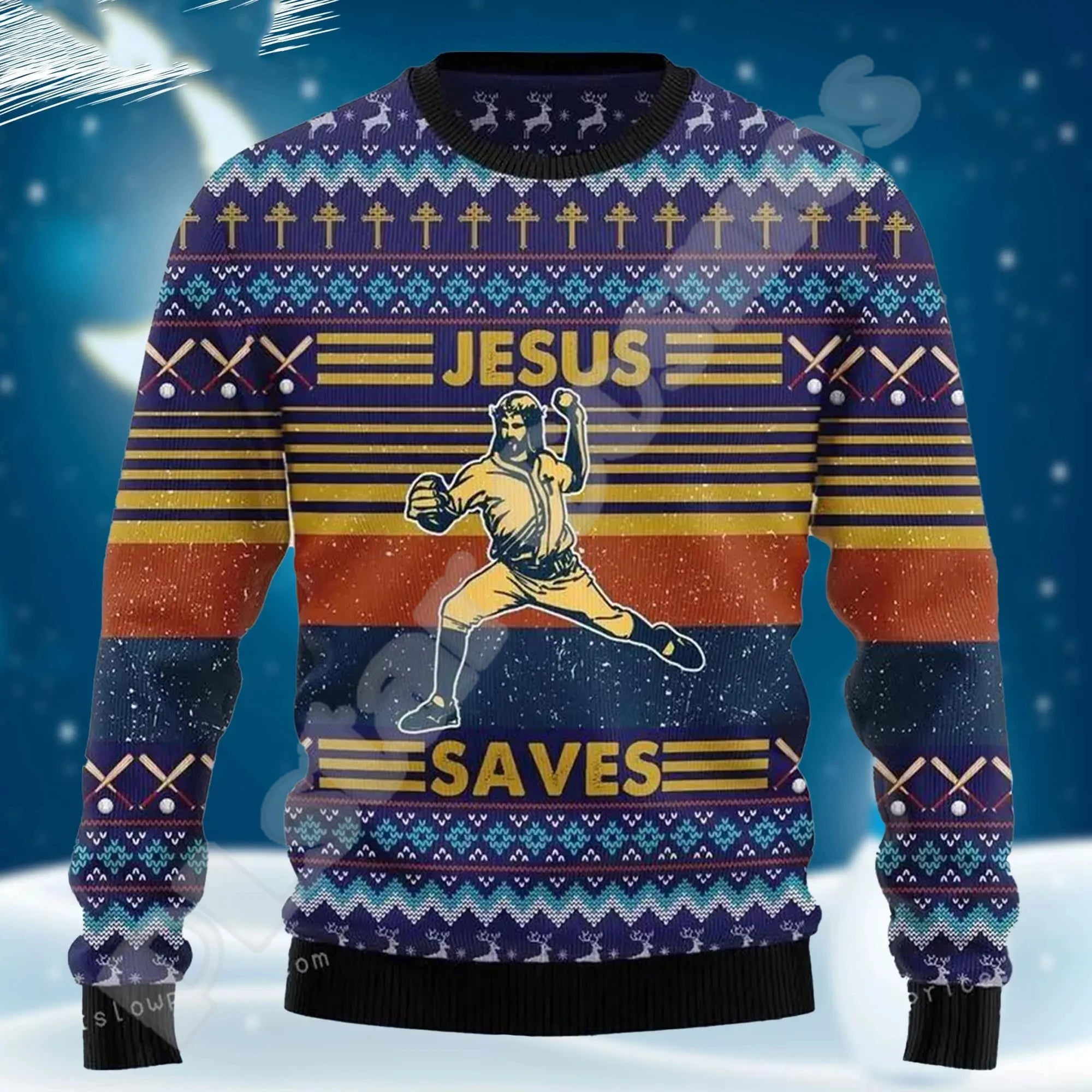 Christmas Knitted Sweater Graffiti Tattoo Retro Vintage Sweatshirts 3DPrint Unisex Pullover Harajuku Casual Funny Long Sleeve X1