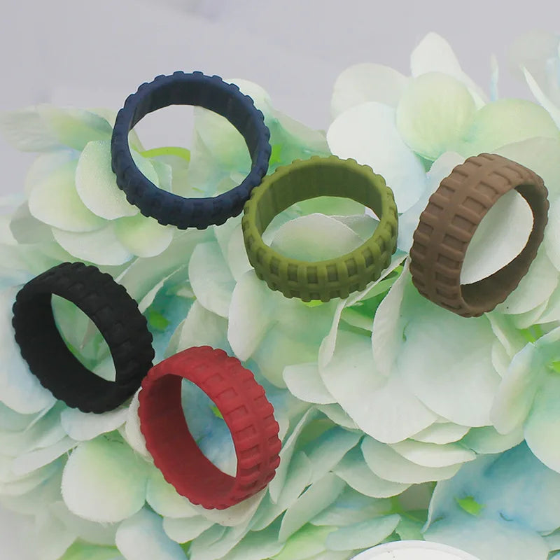 Silicone Tire Style Wedding Ring For Men - Madeinsea©