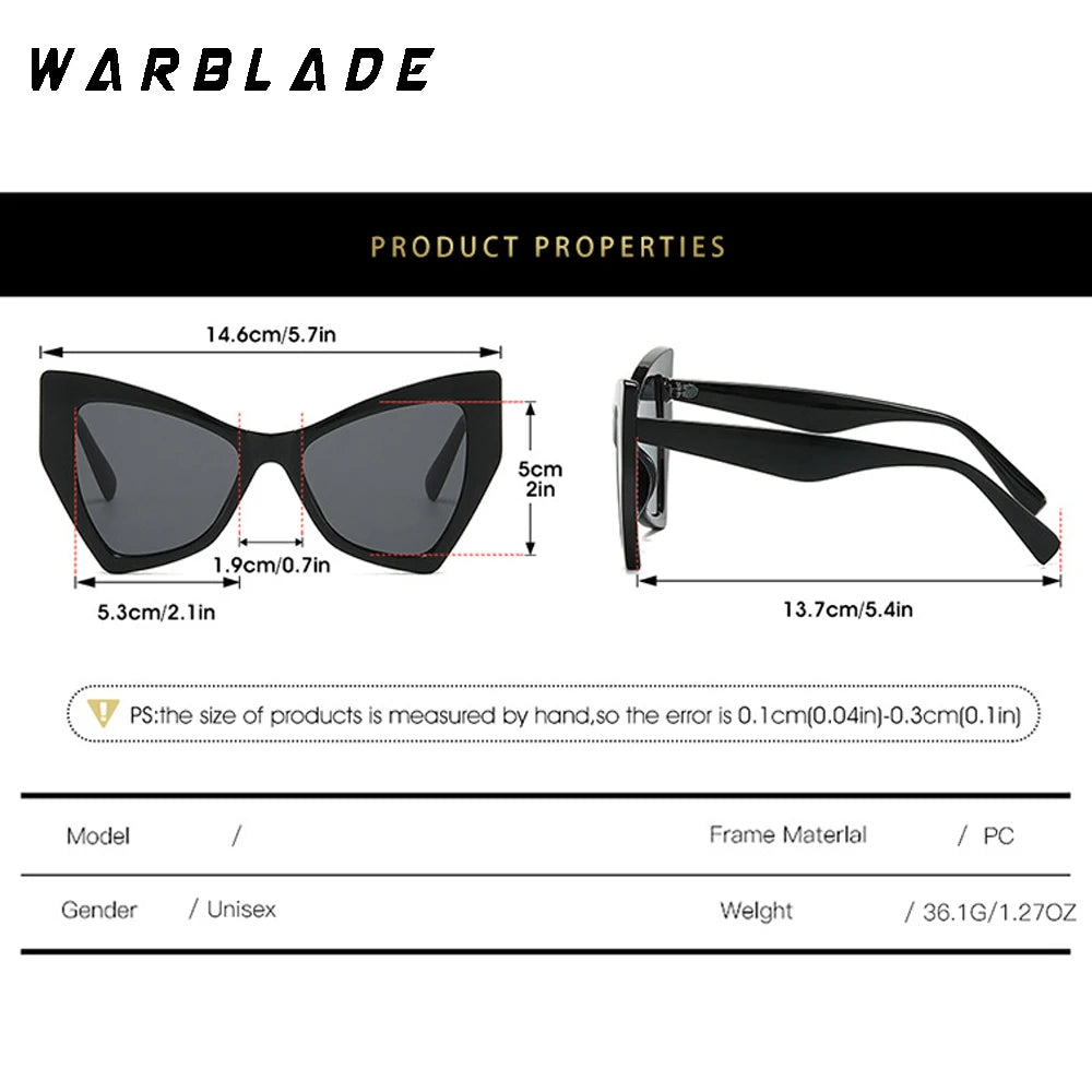 2025 Fashion Cat Eye Sunglasses Female Luxury Brand Designer Sun Glasses For Women Travelling Sun Shades Glasse Y2k Gafas De Sol