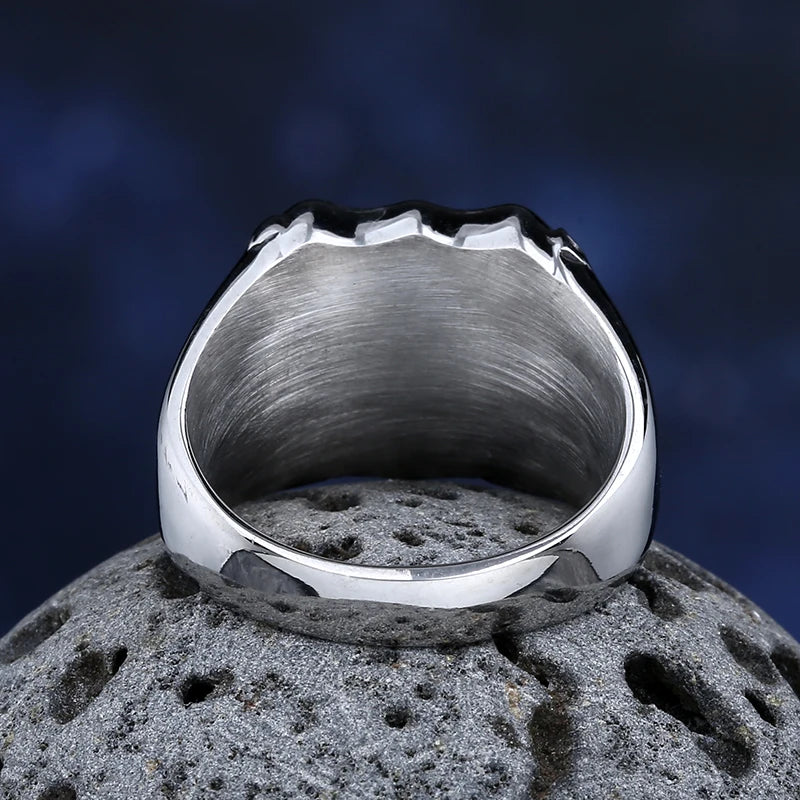 Fashion 2024 NEW 316L Stainless Steel 66 Routed Ring For Man Women Vintage Jewelry Patry  Gift