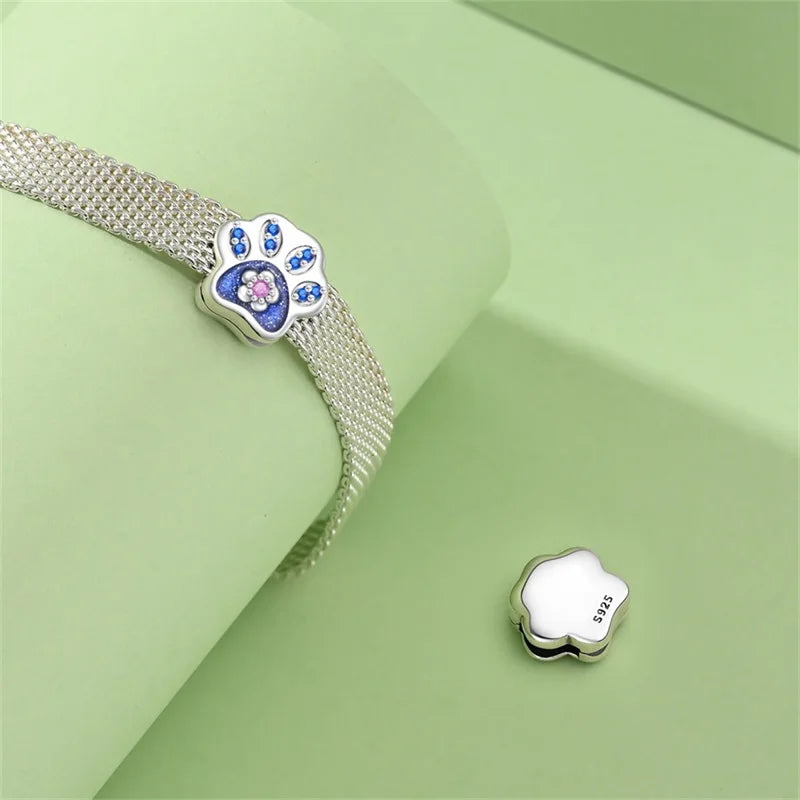 New 925 Silver Donut Protection Lotus Heart Shaped Charms Flat Beads Fit 3mm 925 Original Bracelet DIY Jewelry Birthday Gift