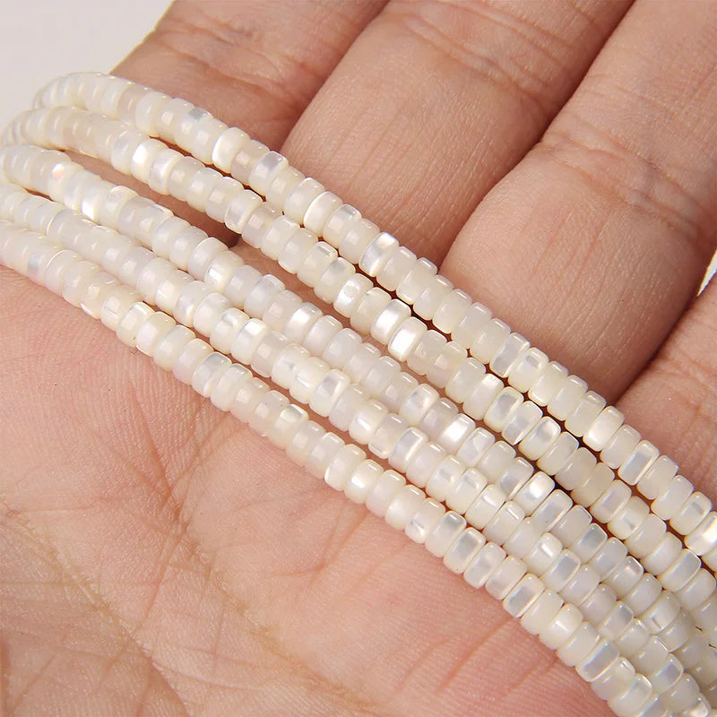 100% Natural Shell Beads White Mother Of Pearl Heart Oval Star Butterfly Irregular Shape Charms Bead For Jewelry Making DIY 15"