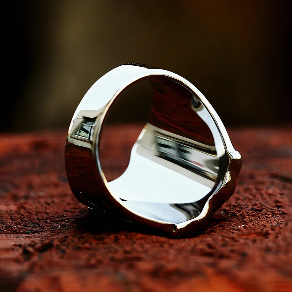 New Vintage Knights Templar Cross Shield Ring For Men 316L Stainless Steel Fashion Crusader Rings Amulet Jewelry Dropshipping