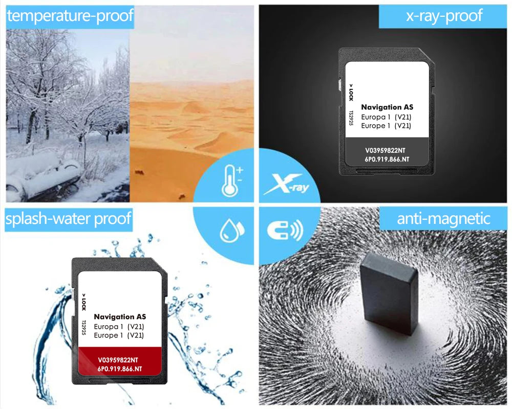 Compatibity for Seat Leon from 2015 to 2020 Navi System Car Accessories Gps Navigation 32GB Sat NAV Europe Austria Norway Italy